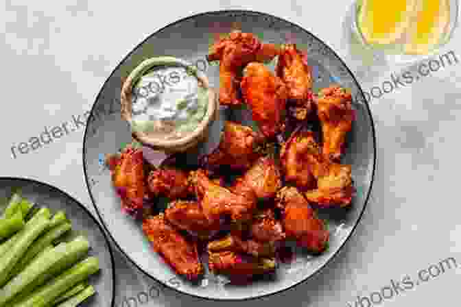 A Plate Of Chicken Wings Awesome Superbowl Recipe To Enjoy During The Game: The Recipe To Keep You In Game Frame