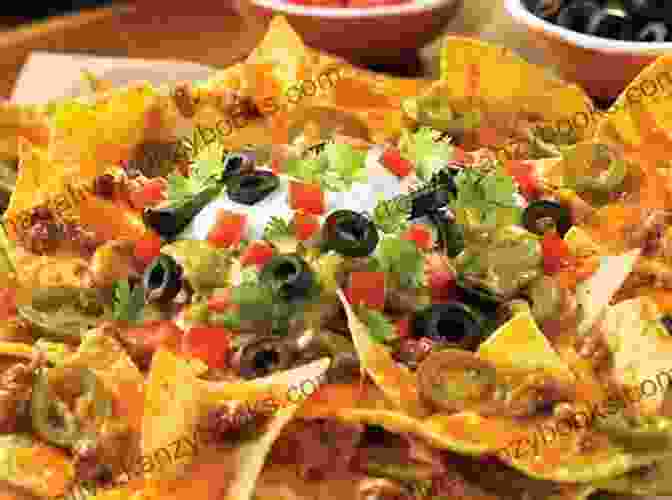 A Plate Of Nachos Awesome Superbowl Recipe To Enjoy During The Game: The Recipe To Keep You In Game Frame