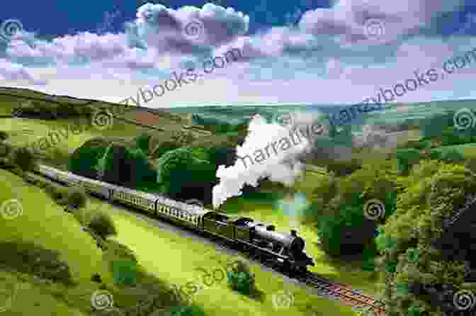 A Serene Photograph Of A Vintage Steam Locomotive Chugging Through A Picturesque Countryside, Surrounded By Lush Greenery. Picture Of Trains: Photos Of Trains Picture For Kids And More Great For Pain Relief Like Dementia And Alzheimer