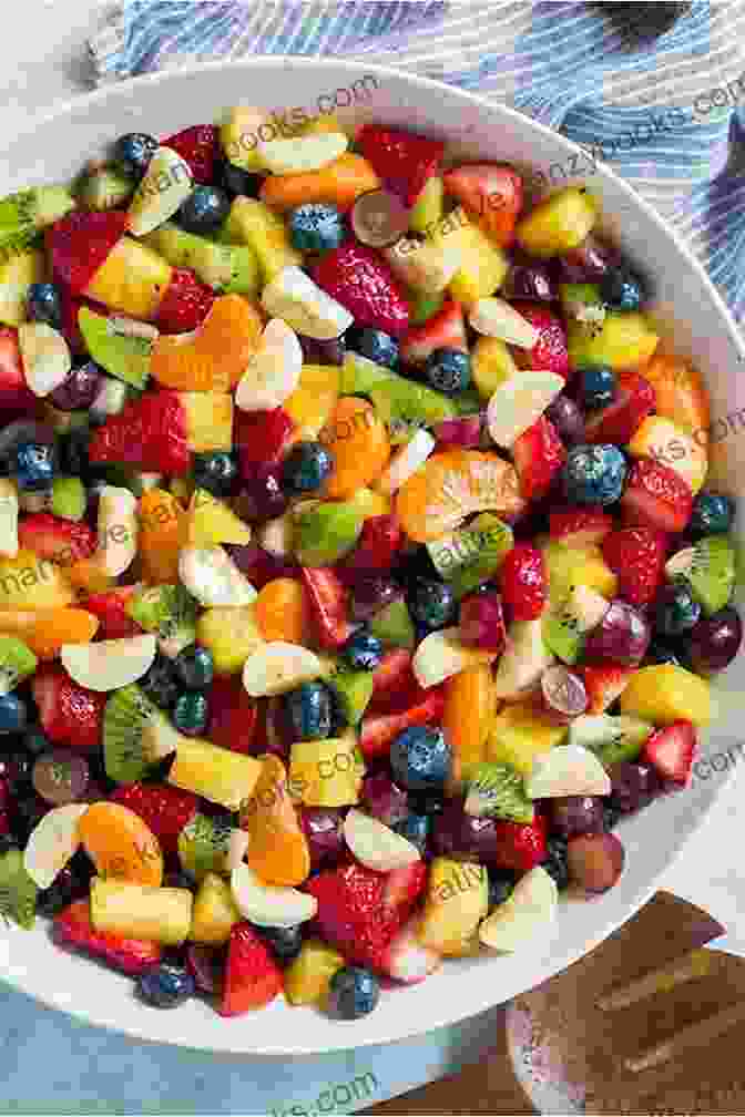 A Vibrant Salad Made With Fresh Vegetables, Fruits, And Nuts, Showcasing The Colorful And Appetizing Dishes Found In The Daniel Fast Cookbook For Beginners. Daniel Fast Cookbook For Beginners: 70 Mouthwatering Recipes Ready In 30 Minutes Or Less (Breakfast Lunch Dinner Snack Recipes Inside)