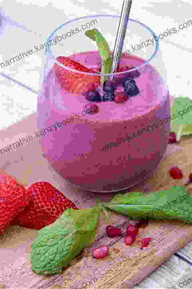 A Vibrant Smoothie With Berries, Leafy Greens, And Spices Heart Healthy Everyday Cookbook : Recipes To Help Prevent And Reverse Disease You Need To Know