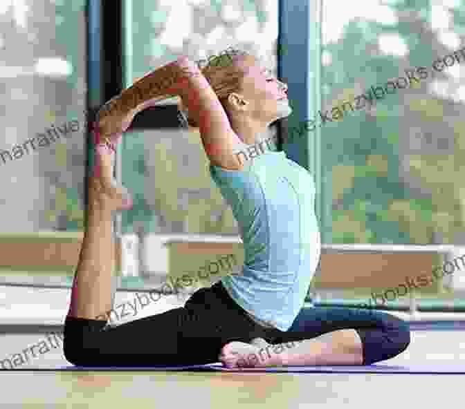 A Woman Practicing Power Yoga In A Gym Setting, Demonstrating Flexibility And Strength Power Yoga: The Total Strength And Flexibility Workout