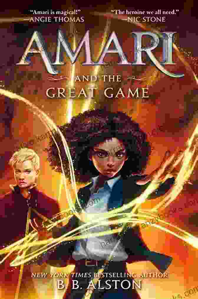 Amari And The Great Game: Supernatural Investigations Book Cover Amari And The Great Game (Supernatural Investigations 2)