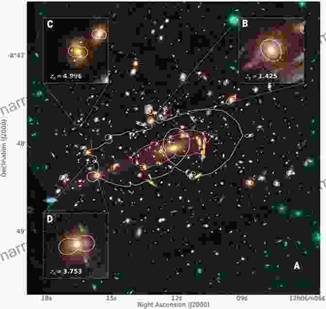 An Image Of A Galaxy Cluster, A Collection Of Galaxies Bound Together By Gravity Solar System For Kids : The Sun And Moon: Universe For Kids (Children S Astronomy Space Books)