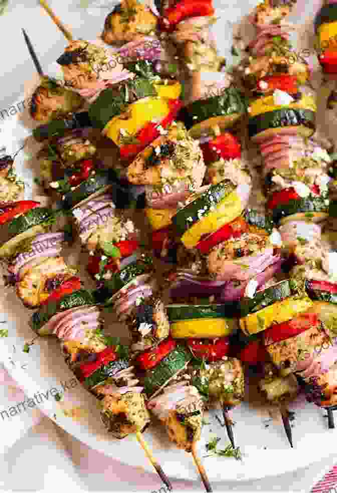 Grilled Chicken Skewers With Vibrant Vegetables Betty Crocker Outdoor Cooking With Betty (Betty Crocker Cooking)