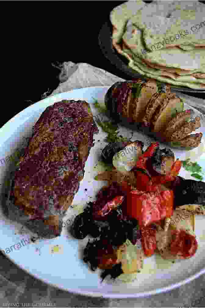 Grilled Ribeye Steaks With Roasted Vegetables Meat And Potatoes: Simple Recipes That Sizzle And Sear: A Cookbook