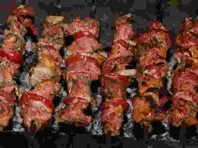 Succulent Lamb Shashlik, A Grilled Lamb Dish Supra: A Feast Of Georgian Cooking